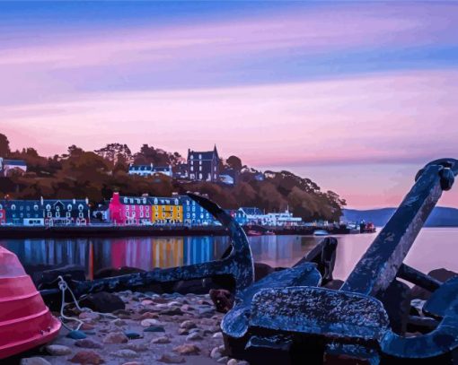 Tobermory Harbour Paint By Numbers