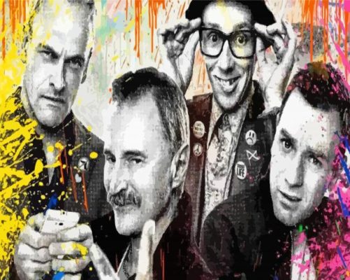 Trainspotting Characters Art Paint By Numbers