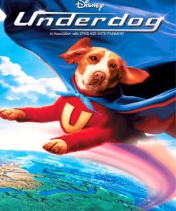 Underdog Poster Paint By Numbers