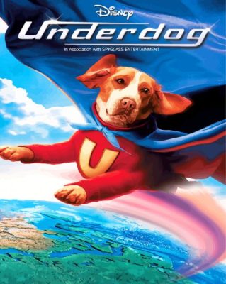 Underdog Poster Paint By Numbers