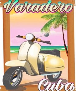 Varadero Cuba Poster Paint By Numbers