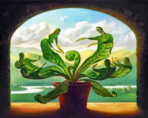 Vladimir Kush Plant Paint By Numbers