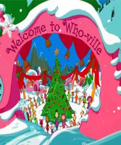 Welcome To Whoville Paint By Numbers