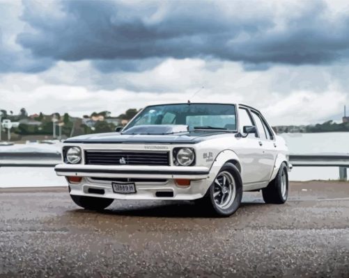 White Torana Slr 5000 Paint By Numbers