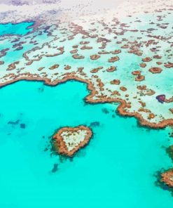 Whitsundays Great Barrier Reef Paint By Numbers