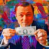 Abstract Wolf Of Wall Street Paint By Numbers