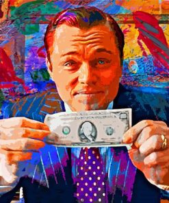 Abstract Wolf Of Wall Street Paint By Numbers