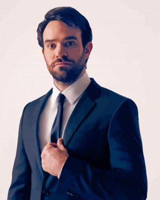 Actor Charlie Cox Paint By Numbers