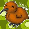 Adorable Kiwi Bird Paint By Numbers