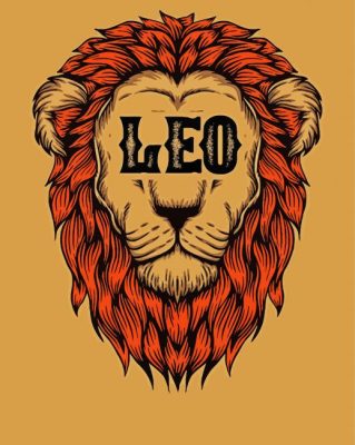 Aesthetic Birthday Leo Paint By Numbers