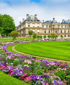 Aesthetic Jardin Du Luxembourg Paint By Numbers