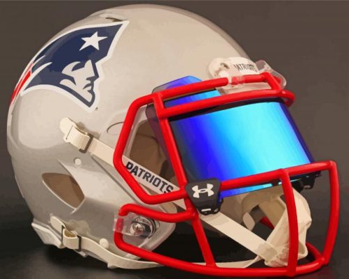 Aesthetic Patriots Helmets Paint By Numbers