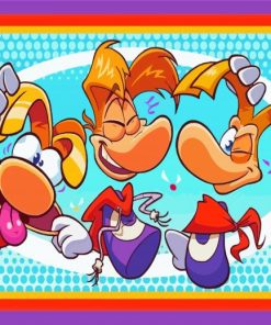 Aesthetic Rayman Paint By Numbers