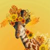 Aesthetic Sunflower Giraffe Paint By Numbers