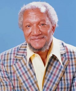 Aesthetic Redd Foxx Comedian Paint By Numbers