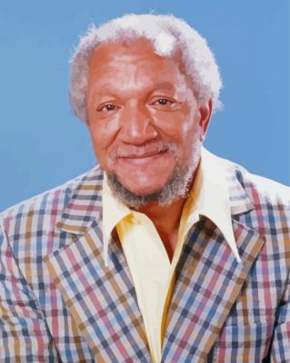 Aesthetic Redd Foxx Comedian Paint By Numbers