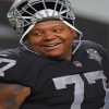 American Football Player Trent Brown Paint By Numbers