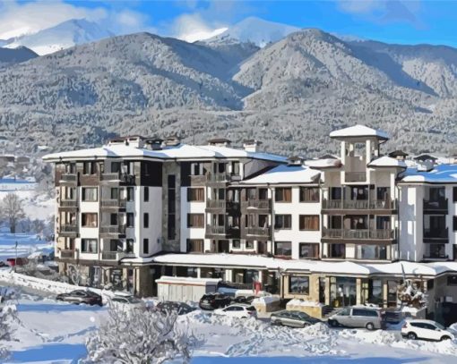 Cool Bansko Paint By Numbers