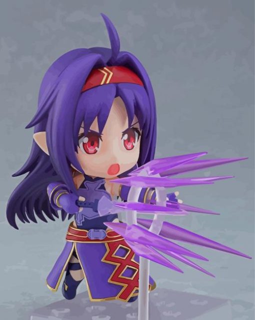 Cute Little Yuuki Paint By Numbers