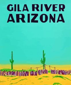 Gila River Paint By Numbers