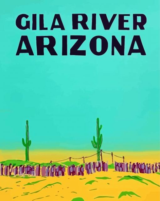 Gila River Paint By Numbers