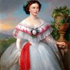 Gorgeous Empress Elisabeth Of Austria Paint By Numbers