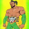 Kofi Kingston Art Paint By Numbers