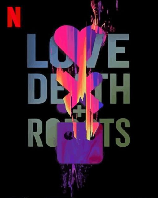 Love Death And Robots Poster Animation Paint By Numbers