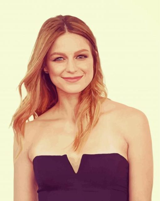 Melissa Benoist Paint By Numbers