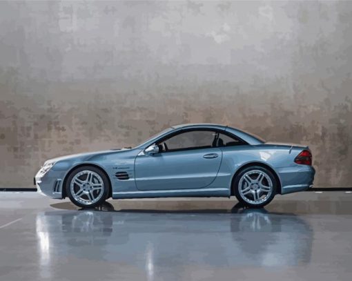 Mercedes Sl Paint By Numbers