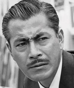 Monochrome Mifune Paint By Numbers