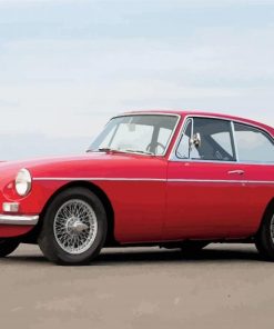 Red Mgb Paint By Numbers