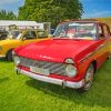 Red Hillman Super Minx -Paint By Numbers