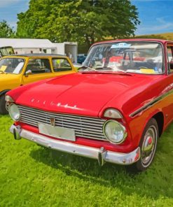 Red Hillman Super Minx -Paint By Numbers