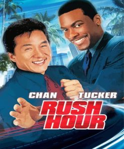 Rush Hour Chan And Tucker Poster Paint By Numbers