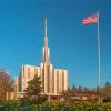 Seattle Temple In The Usa Paint By Numbers