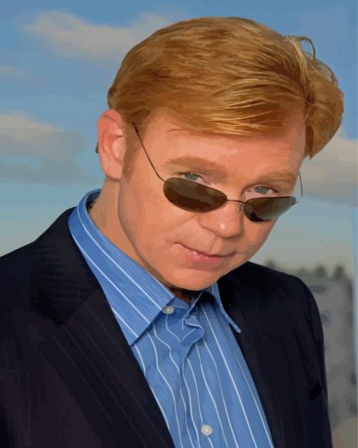 The American Actor David Caruso Paint By Numbers