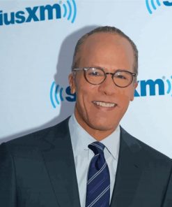 The American Journalist Lester Holt Paint By Numbers