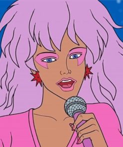 The Animated Series Jem Paint By Numbers