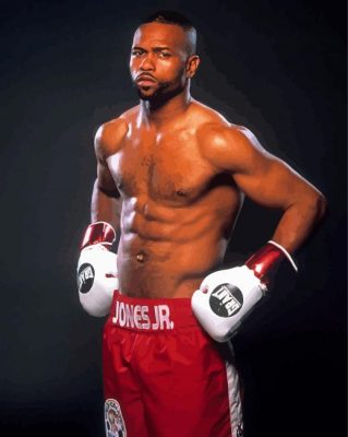 The Boxer Roy Jones Paint By Numbers