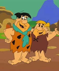 The Flintstones Barney Rubble Paint By Numbers