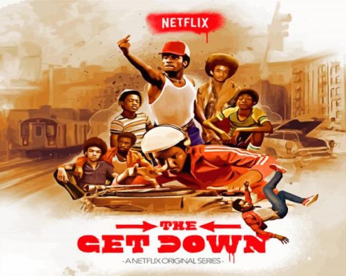 The Get Down Poster Art Paint By Numbers