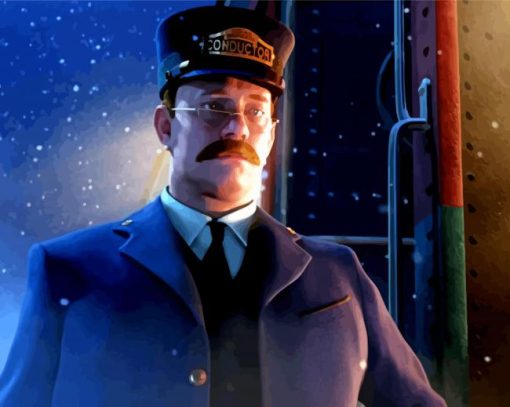 The Polar Express Paint By Numbers