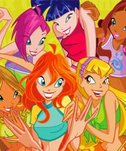 Winx Club Paint By Numbers