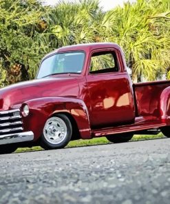 51 Chevy Truck Paint By Numbers