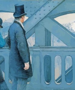 A View From The Bridge By Caillebotte Paint By Numbers