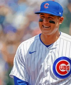 Anthony Rizzo Cubs Baseballer Paint By Numbers