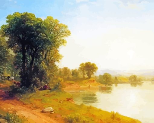 Asher B Durand Landscape Paint By Numbers