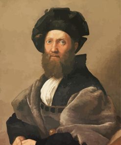 Baldassare Castiglione Raphael Santi Paint By Numbers