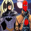 Batman And Red Hood Paint By Numbers